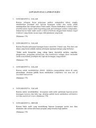 Maybe you would like to learn more about one of these? Download Contoh Soal Dan Jawaban Auditing 1 Lengkap Dikdasmen