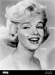 Marilyn portrait Black and White Stock Photos & Images