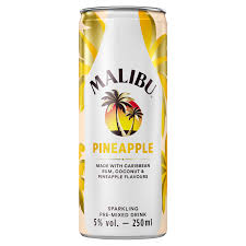 Learn more about our products, delicious rum cocktails and drink recipes. Malibu Rum And Pineapple 250ml Can Drinksupermarket
