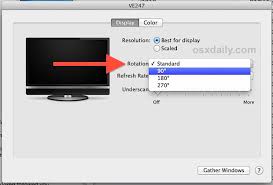 What is the best way to rotate your laptop screen? Rotate Mac Screen Orientation Osxdaily