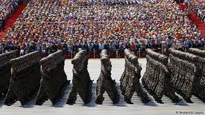 Desfile militar femenino del ejército chino. China Anuncia Reduccion De Tropas En Gran Desfile Militar El Mundo Dw 03 09 2015