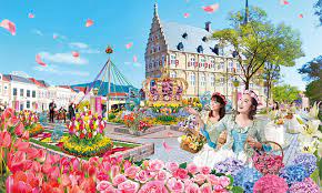 At huis ten bosch, we offer you variety of authentic dishes including french courses, japanese courses called kaiseki, and buffets. é•·å´Ž ãƒã‚¦ã‚¹ãƒ†ãƒ³ãƒœã‚¹ èŠ±ã®ç¥­å…¸ã‚¤ãƒ™ãƒ³ãƒˆ ãƒ•ãƒ©ãƒ¯ãƒ¼ãƒ•ã‚§ã‚¹ãƒ†ã‚£ãƒãƒ«é–‹å‚¬ ãƒã‚±ãƒƒãƒˆã¯ãƒ­ãƒ¼ãƒã‚± ãƒ­ãƒ¼ãƒã‚± ãƒ­ãƒ¼ã‚½ãƒ³ãƒã‚±ãƒƒãƒˆ