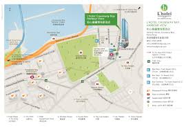 Causeway Bay Map Hong Kong Causeway Bay Map China