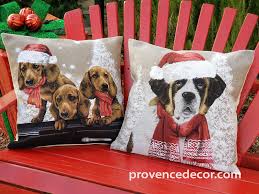Dog dogs costume halloween throw pillow cover w optional insert by roostery. Saint Bernard Santa Claus Christmas Pillow Cover Belgian Tapestry Throw Pillow Cases Decorative 18 X 18 Square Pillow Covers Zippered Throw Pillow Case Jacquard Woven Belgium Tapestry Cushion Covers