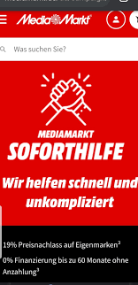 He nur ein paar wenige frage zur finanzierung. Flutopfer Soforthilfe In Mediamarkt Filialen 19 Nachlass Auf Eigenmarken Isy Koenic Ok Und Peak 0 Finanzierung Uber 60 Monate Keine Anzahlung Notwendig