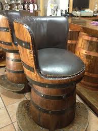 Elegant Wine Barrel Bar Stools With Regard To Really Encourage Wine Barrel Bar Stools Barrel Furniture Wine Barrel Chairs
