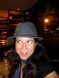 Heather Berlin with the Sandberg hat