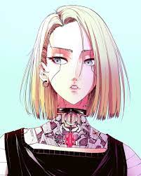 Well you're in luck, because here they come. Vinne On Instagram Android 18 From Dragon Ball I Want To Do Android 17 But Nothing Confirmed I Hope You Like It Cyberpunk Art Cyborg Girl Anime