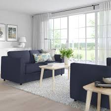 Vimle 2er Bettsofa Orrsta Schwarzblau Ikea Deutschland In 2020 Bettsofa 2er Sofa Kleines Sofa