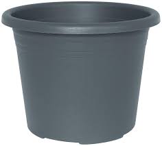 / der pflanztopf passt perfekt in die zwischenräume von europaletten, lässt sich aber auch. Geli Blumentopf Cylindro Rund Aus Kunststoff Durchmesser 12 Cm Farbe Taupe Blumenkasteneinsatze Gartenarbeit