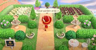 Animal Crossing Nh Garden Animal Crossing Animal Crossing Game Royal Animals