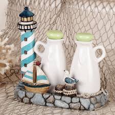 Find the best flowers & gifts on yelp: Lighthouse Oil And Vinegar Bottle Set