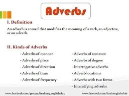 If you are thinking that these adverbs are about minding. The 5 Kinds Of Adverbs Adverbs Of Learning Goals 2020 Facebook