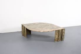 The fabulous marble features a beautiful wave pattern of different colors. Italian Marble Coffee Table Studio Cadmium
