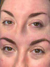 ✨𝑯𝒀𝑩𝑹𝑰𝑫 𝑩𝑹𝑶𝑾𝑺✨ Even at the first layer, these brows were  perfection 👌 This client has plenty of brow hair in the front, but the  tails faded away. Rest assured, this is a