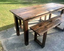 Cape Fear Curb Side Treasures Llc By Capefearcurbside On Etsy Farmhouse Table Setting Farmhouse Table With Bench Counter Height Table Sets