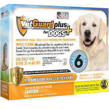 Vetguard Plus For Large Dogs 6 Month Supply 34 66 Lbs