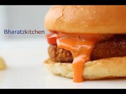 How To Make Mcdonalds Mc Aloo Tikki Burger Recipe By Bharatzkitchen Recipes Burger Recipes Veggie Burgers Recipe
