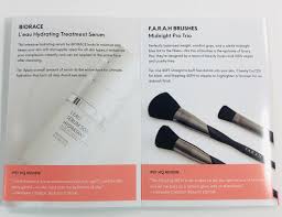 Biorace L Eau Hydrating Treatment Serum Review Ipsy Glam Bag Ultimate October 2019 Subscription Box Review Hello Subscription