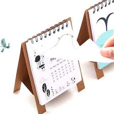 1 Pcs 2018 Lovely Cute Little Fresh Cartoon Animals Series Flamingo Mini Table Calendars Desk Calendar Office2017 9 2018 12 Table Calendar Table Calendar Design Diy Calendar