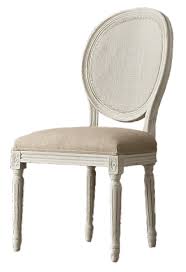 New and used items, cars, real estate, jobs, services, vacation rentals and more virtually anywhere in ontario. Vintage French Round Cane Back Fabric Side Chair Belgian Linen Distressed White Oak Sand Decorist