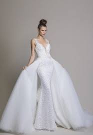 Detachable Overskirt With Lace Applique Kleinfeld Bridal In 2021 Pnina Tornai Wedding Dress Kleinfeld Bridal Klienfeld Wedding Dresses