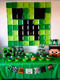 The icy adventures await you with our unique frozen party supplies & decorations. Minecraft Birthday Party Ideas Photo 1 Of 12 Minecraft Birthday Decorations Minecraft Decorations Minecraft Party Decorations