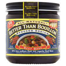 It adds the ideal flavor for main entrees like beef stroganoff and stew. Better Than Bouillon Reduced Sodium Beef Base 8 Oz Walmart Com Walmart Com