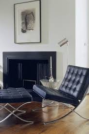 Barcelona Chair Black Genuine Cowhide Modern Classics Hipvan Barcelona Chair Knoll Barcelona Chair Bauhaus Interior