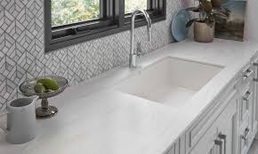 Due to its unique composition, it can be repaired, modified and buffed as needed. Solid Surface Countertops Countertops The Home Depot