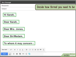24/7 phone, email, and chat support from a real person. How To Start A Formal Email 14 Steps With Pictures Wikihow