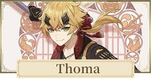 Thoma Tohma Toma Best Builds Team Comp Release Date Genshin Impact Gamewith