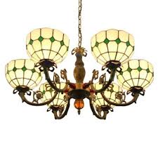 Max 60w tiffany / bowl mini style pendant lights living. Tiffany Bowl Shape 31 Stained Glass Chandelier Glass Chandelier Tiffany Style Chandeliers