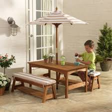 You Can Now Get Kid Sized Patio Furniture For Family Fun Around The Pool Kids Outdoor Table Kids Outdoor Furniture Patio Furniture Table