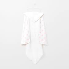 Item 9 victoria's secret pink wrap towel polka dot bath, new. Polka Dot Hooded Bath Towel Jacadi Paris