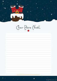 Cher Pere Noel Printable Lettre Pere Noel Cher Pere Noel Pere Noel