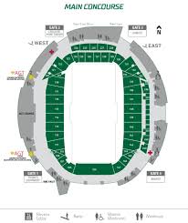 mosaic stadium concourse map saskatchewan roughriders