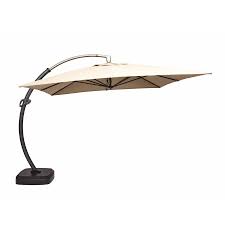Check spelling or type a new query. Allen Roth 11 5 Ft Square Taupe Offset Umbrella With Base Offset Umbrella Umbrella Patio Umbrellas