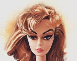 My ooak vintage Barbie fashion Queens, and repro Barbie, with an artistic  app I used in back in 2022! I love them!!😍❤️❤️😍