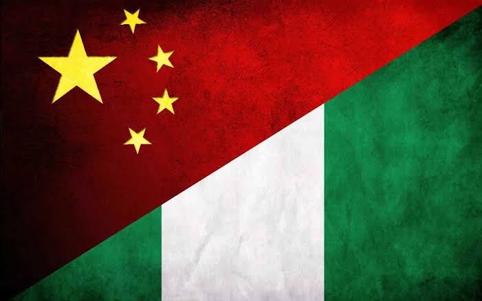 Image result for nigeria and china flag"