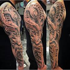 Tribal motiv maori oberarm tattoo männer tätowierung. 1001 Ideen Und Ispirationen Fur Ein Cooles Biomechanik Tattoo