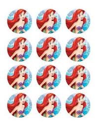 Resultado De Imagen Para Printables Portacakes Sirenita Festa Da Sereia Decoracao Pequena Sereia Aniversario Da Sereia