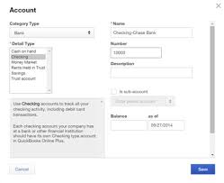 How To Update The Quickbooks Online Chart Of Accounts Dummies