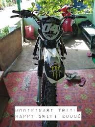 Modifikasi Trail Motor Happy Swift 200cc
