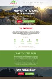 New Website Launch The Black Hills Experience Black Hills Job Placement Custom Website