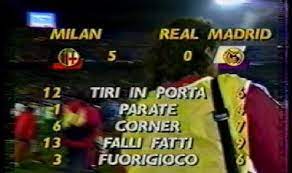 Kaká fra ac milan kom til real madrid for 64,6 mio. 19 Aprile 1989 Prova Di Forza Milan Vs Real Madrid 5 0 Gli Eroi Del Calcio