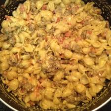 In a large bowl, combine the macaroni and the beef mixture. Pin By Nikki Kyler On Recipes I Ve Made And Love Recipes Food Dishes Beef Recipes