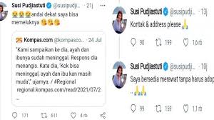 Diketahui ayah lebih muda dari paman. Nasib Vino Bocah Isoman Sendirian Di Kutai Barat Susi Pudjiastuti Siap Merawat Gubernur Mau Adopsi Halaman All Tribun Solo