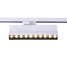Mirrea 20w Dimmable Led Track Lighting Heads White Painted