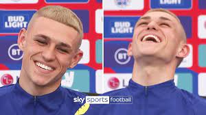 Phil foden new look for euro's. Phil Foden Reveals The Inspiration Behind His New Blond Hairstyle Youtube